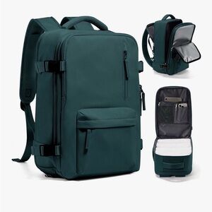 Teal Travel Backpack - Carry on